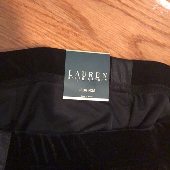 Ralph Lauren Velvet Leggings - Picture 4 of 4